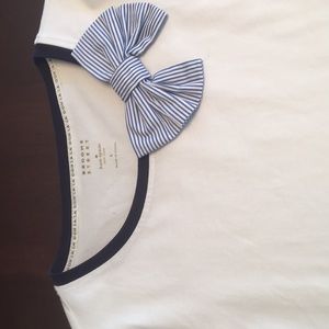 Kate Spade Broome Street White short sleeve top